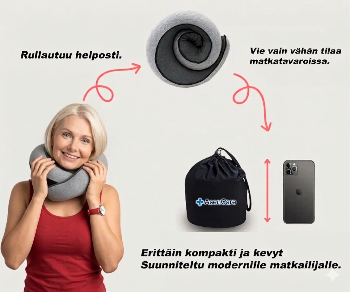 Asencare™ – Tyyny matkustamiseen AsenCare